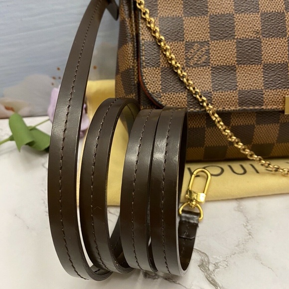 ⛔️SOLD⛔️Favorite MM Damier Ebene Crossbody(DU2126) - Picture 6 of 12